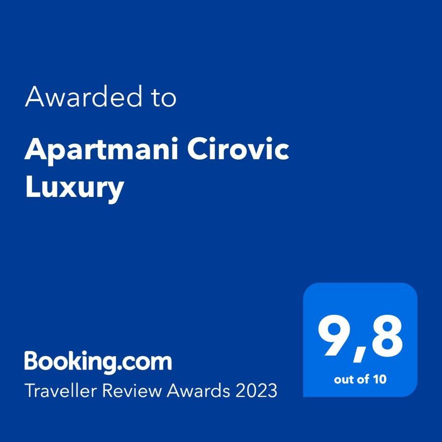 Apartmani Cirovic Luxury Herceg Novi Bagian luar foto